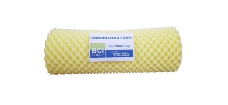 FIRM Convoluted Eggbox Foam Mattress Topper/Overlay
