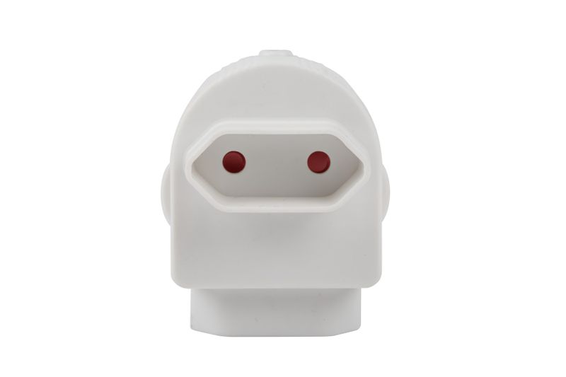 Electricmate Twin Euromate Adaptor - White