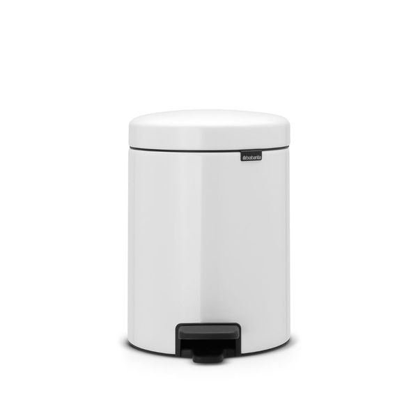 Brabantia - New Icon Pedal Bin - 5 Litre White
