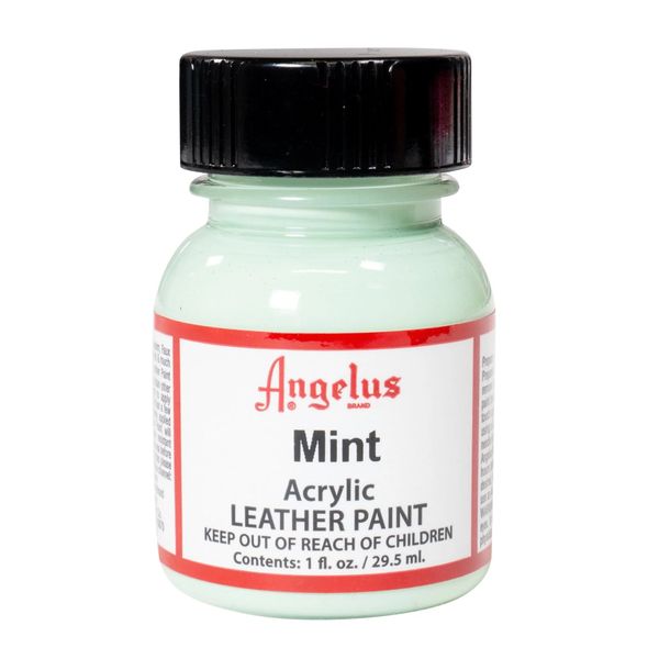 Angelus Acrylic Leather Paint - Mint 1oz