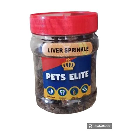 Pets Elite - Liver Sprinkle Tub 90G Image