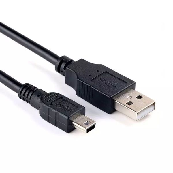 1.5m Mini USB to USB Data Cable 5 Pin B for MP3 MP4 Player HDD Camera