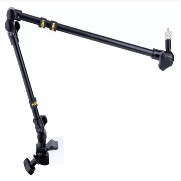 Hercules HER-DG107B Universal Podcast Mic &amp; Camera Arm Stand