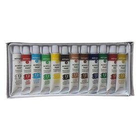 Acrylic Paint Set | 12 x 12 ml tubes | Shop Today. Get it Tomorrow ...