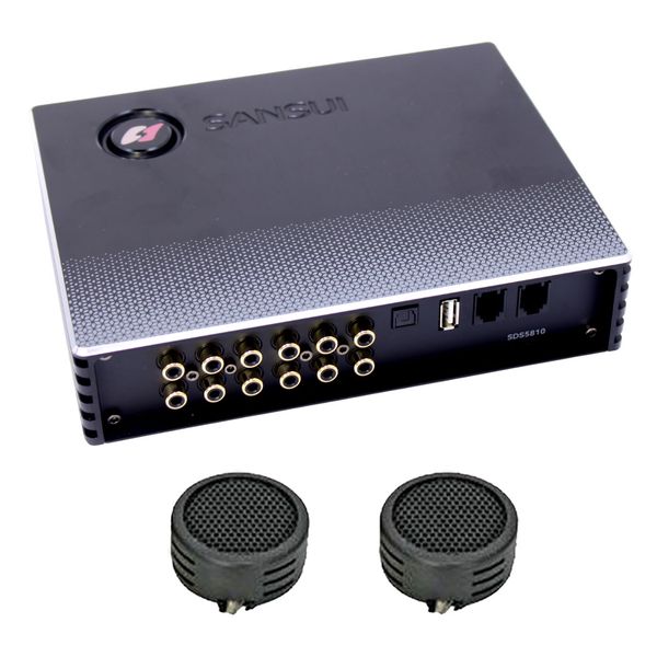 Sansui Digital Signal Processor with Built-in Amp &amp; Evo Tweeters