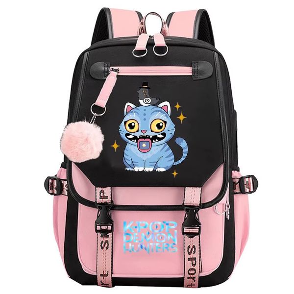 KPOP Demon Hunter Derpy Backpack - White