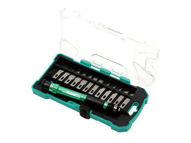 PRK PD-398 Aluminum Handle Knife Kit - 14PC