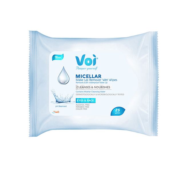 Voi - 25 Piece - Facial Wipes - Viscose - Micellar - 24 Pack