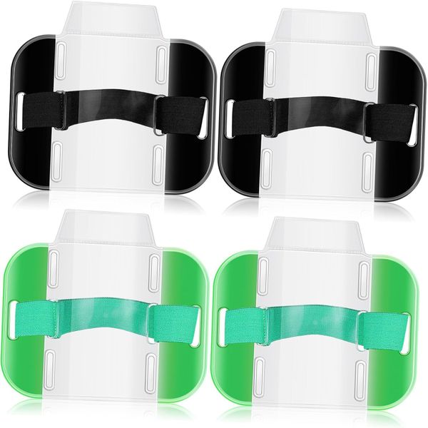 Adjustable Arm Badge Holders for ID Cards, Lightweight Armbands