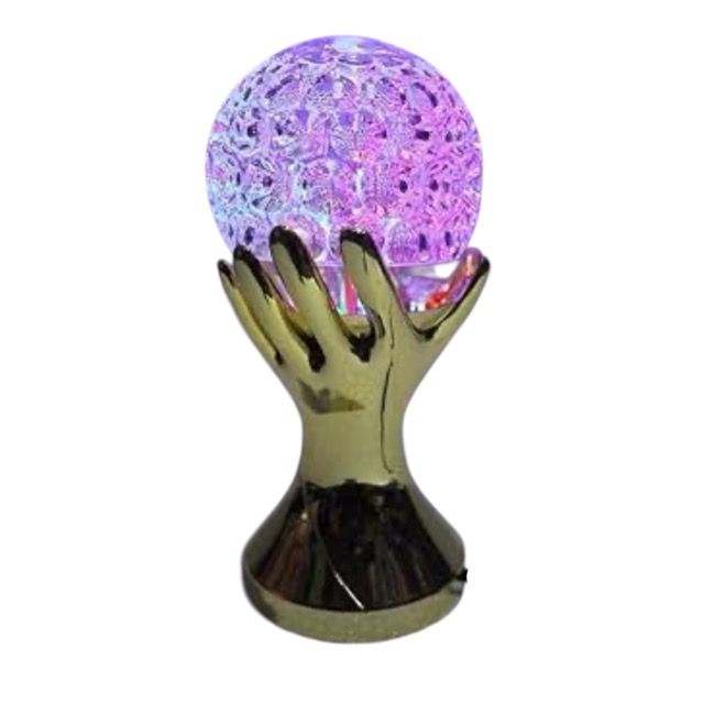 Disco Ball in Hand Night Light Lamp