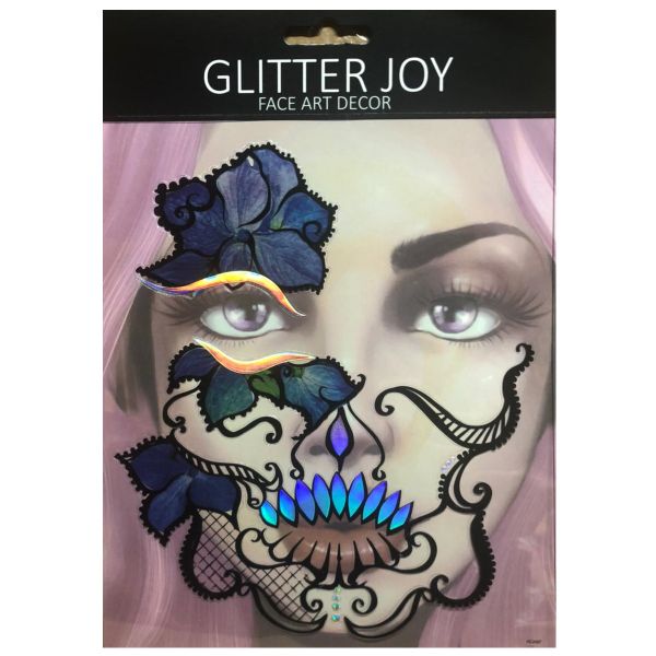 Glitter Halloween &amp; Festival Face Art (Violet)