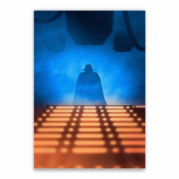 Darth Vader In The Shadows Poster - A1