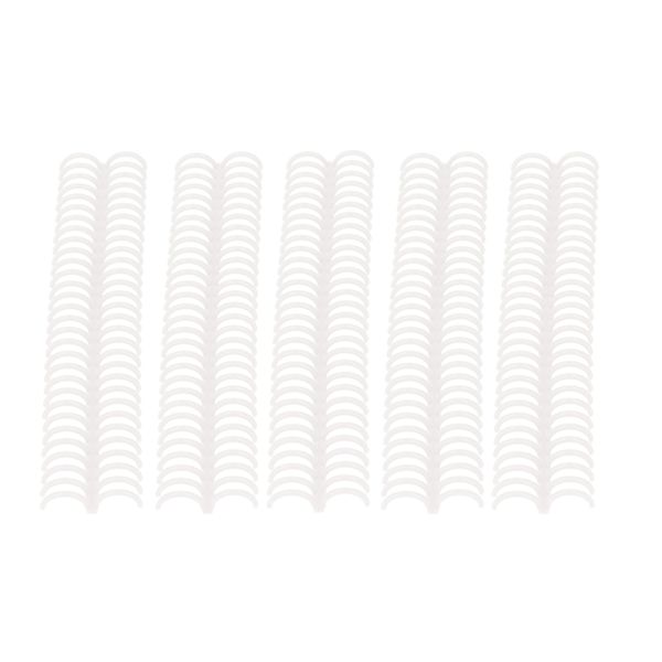 Plastic Binding Rings 22mm 30 Holes Clear