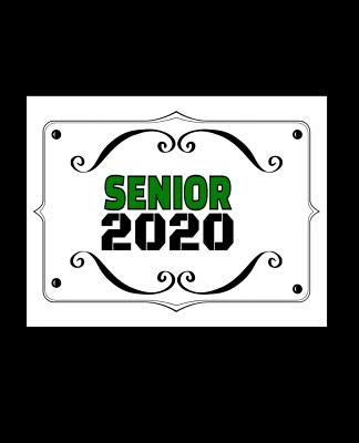 Senior 2020: Cute School Colors Composition Notebook
