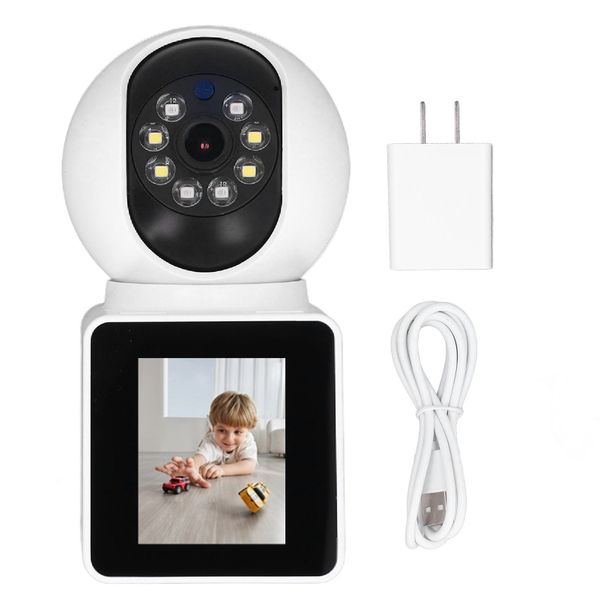 Video Call Security Camera WiFi Baby Monitor US Plug 100-240V
