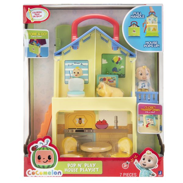 Cocomelon Pop &amp; Play House Medium Playset