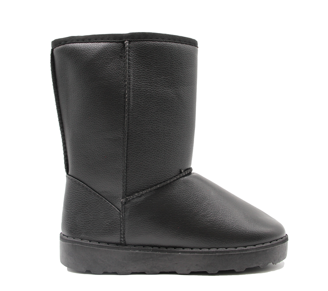 TTP Women's Simple PU Ankle Polar Boots