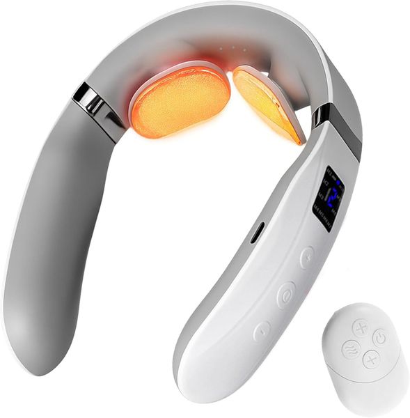 Portable Cordless Neck Massager with Heat