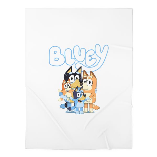 Bluey Family Fleece Blanket 70x100cm