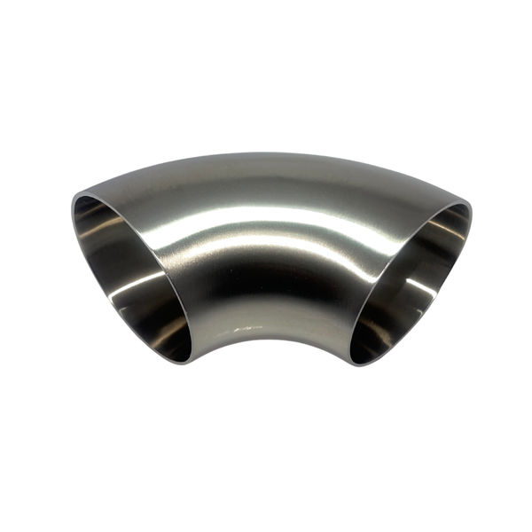 Stainless Steel Bend Weld On Elbow 89mm Exhaust Bends