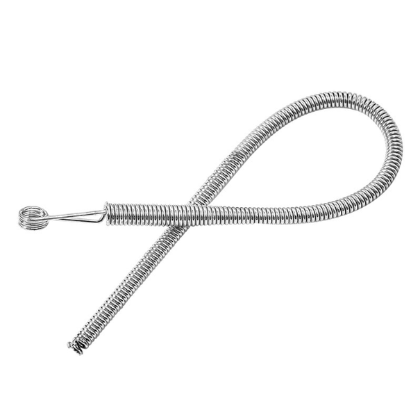 Spring Drawstring Needle Threader,2025 New DIY Metal Rope Threader Clip