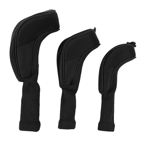 3 Pieces black UT covers - breathable mesh