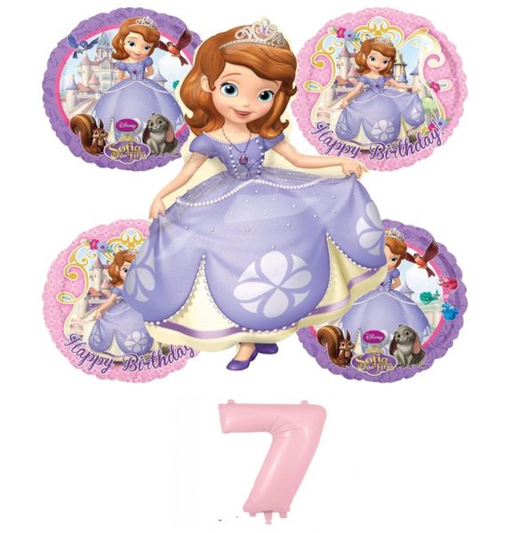 Sophia the 1st Balloon Set - 7 Years