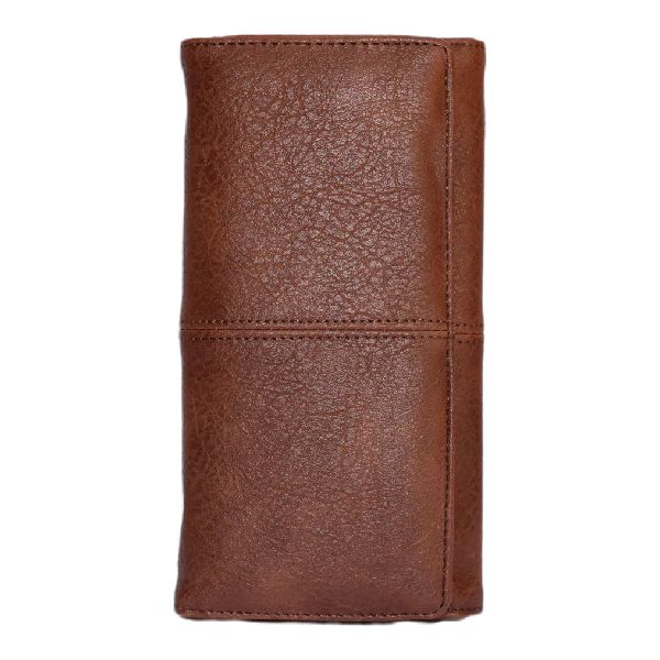 PU Leather Trifold Spacious Purse 13 Card Slots