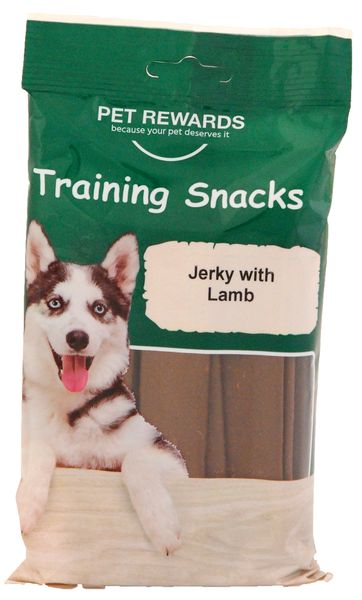 Dog Treats - Lamb Flavoured Jerky - 200g