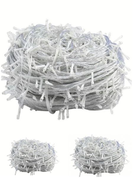 Set of 3 - 10M LED Indoor/Outdoor Decorative String Fairy Lights