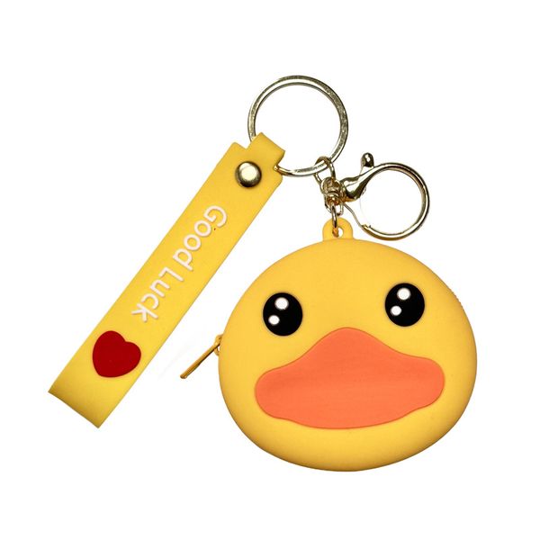 Animal Coin Purse - Rubber Duck Keychain
