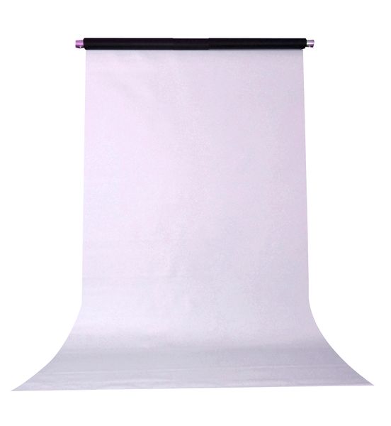 Floxi PVC Vinyl Backdrop Only White /Black 1.37m(W)X 3m(H)