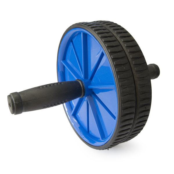 Dual Exercise Ab Wheel - Blue
