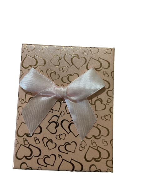 Stylish Small Gift box with Bow Pink