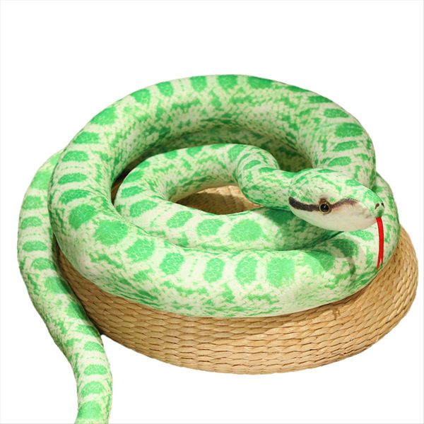 Simulation Python Plush Toy Gift Green Python