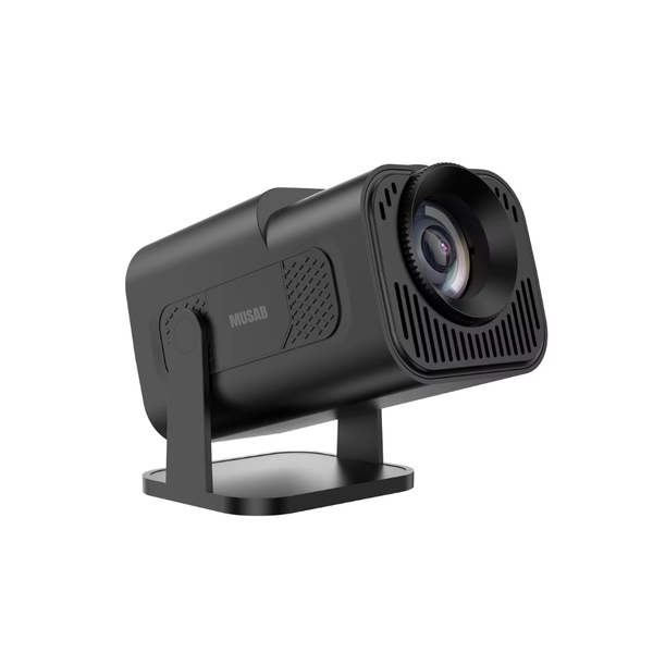MUSAB Mini LED Projector - 1080p Support | Compact Home &amp; Travel Cinema