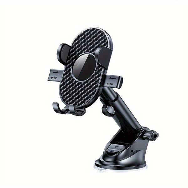 Suction Cup Telescopic Arm Phone Holder Windshield Dashboard