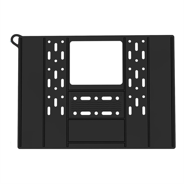 Bathroom Sink Cover For Counter Space Bathroom Sink Makeup Mat-Black