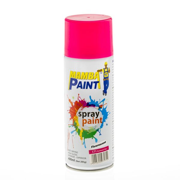 BLACK MAMBA Spray Paint 400ml - Fluorescent Pink
