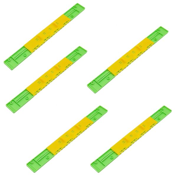 Garden Green Plastic Beehive Entrance Reducer Guard Gate Set Of 5 - 37.5cm