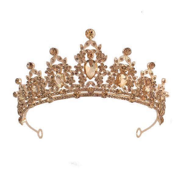 Gold Crowns for Women, Tiaras, Crown Royal Queen &amp; Princess Girls,