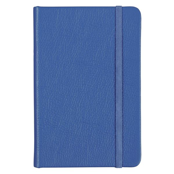 Leatherpress Pocket Pacific Blue Genuine African Leather Notebook