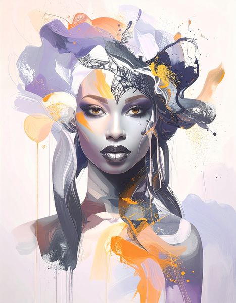 Canvas Wall Art Home Decor - Woman 3