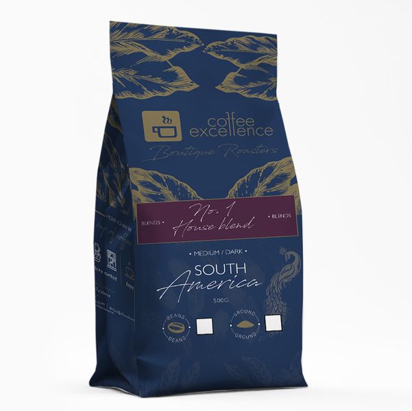 No1 Houseblend - 500g Coffee Ground / Grinds