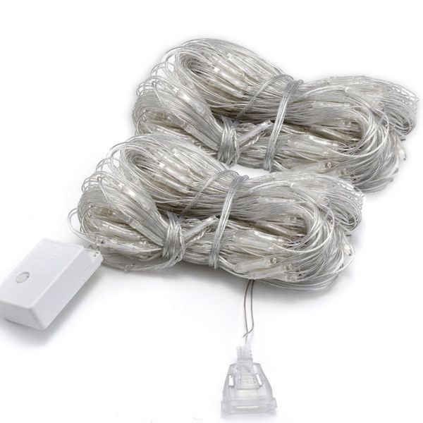 Christmas Fairy Lights LED String Lights 20M Extendable Plug-In Pack Of 2