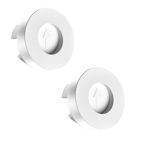 Bestby -Automatic Pop-up Overflow Cover Set for Bathroom Basins (2pack)