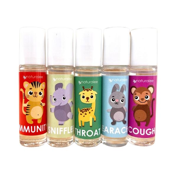 Naturalee Wellness Set - Essential Oil Roller Blends