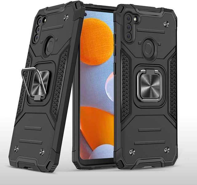MDM Electron Shockproof Case For Samsung A11-Black