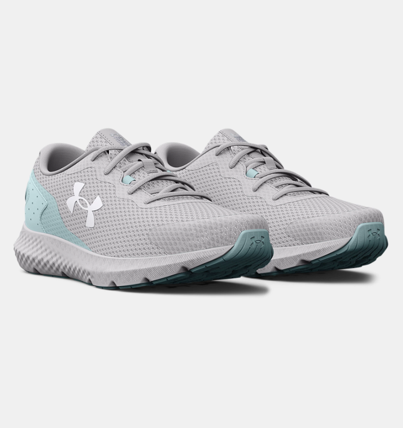 Under Armour Women's Charged Rogue 3 Road Running Shoes - Halo Gray ...