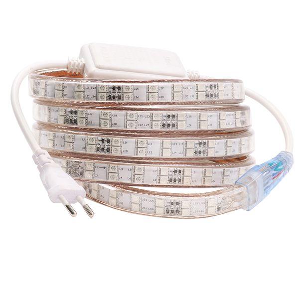 JNC-10M RGB LED Strip Double Row + Remote Control